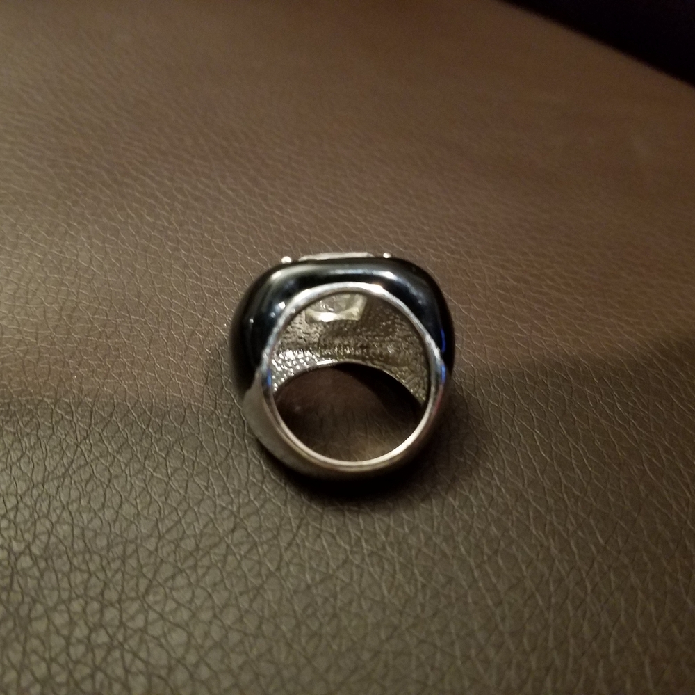 Gemstone Statement Ring - image 5